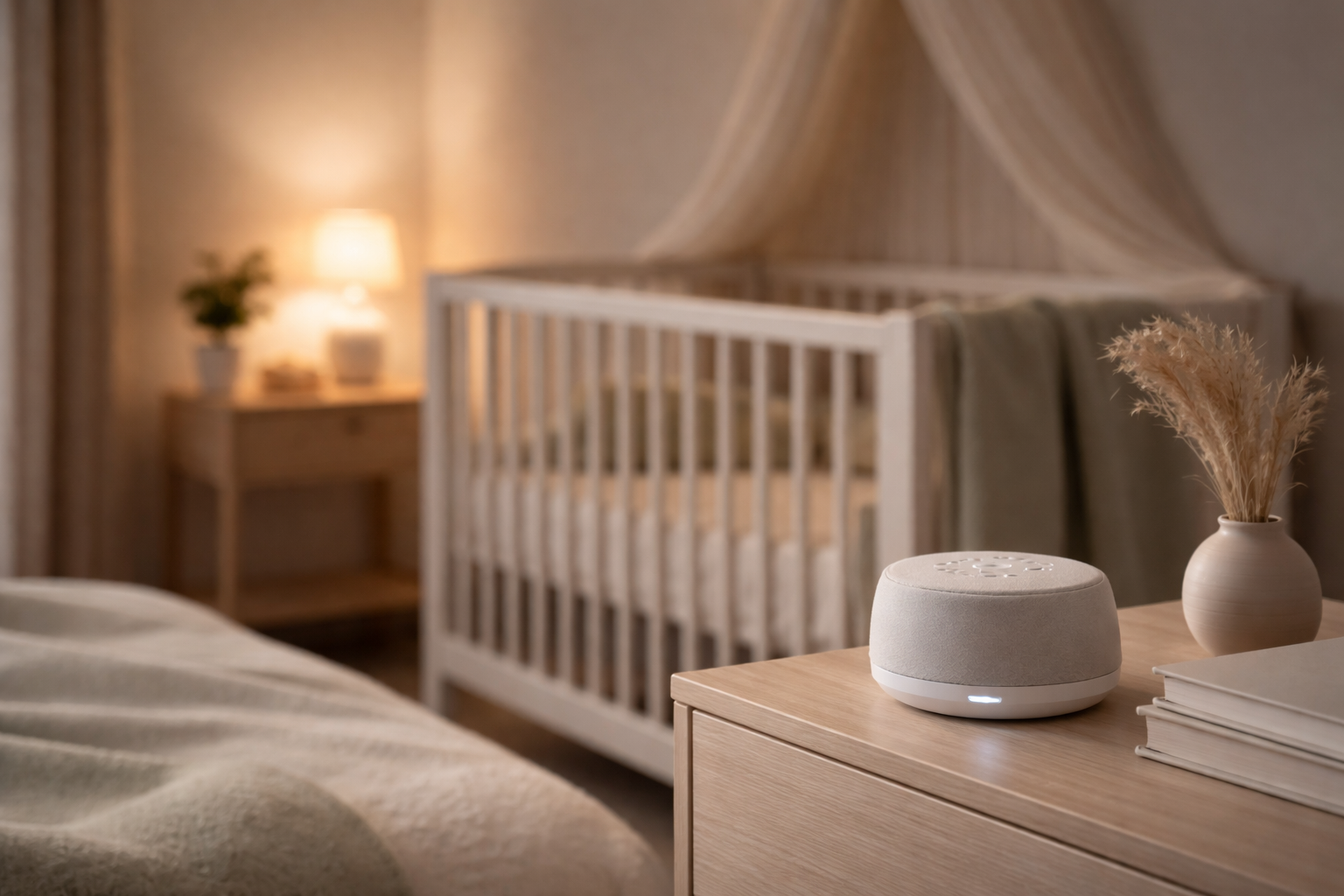 Melhor ruído branco para bebê em apartamento (Top 3)