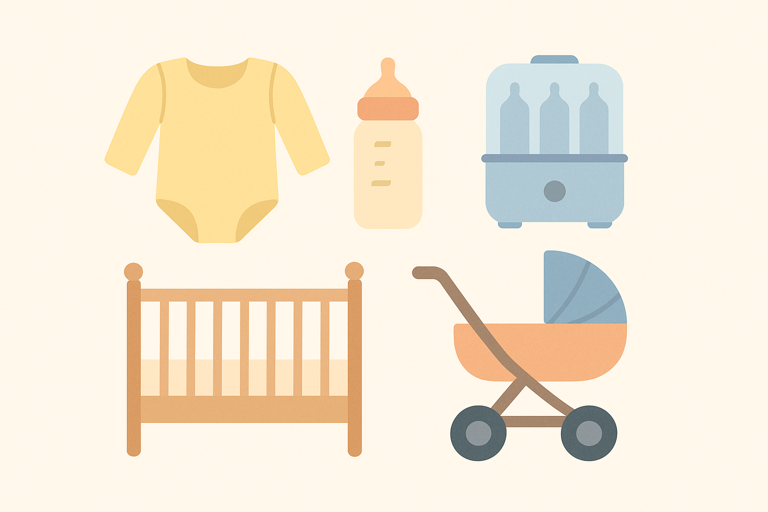 O que Comprar Antes do Bebê Nascer: Guia do Enxoval Completo