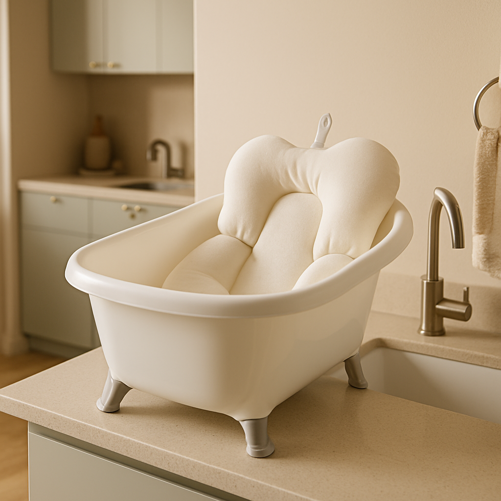 banheira de bebê para apartamento — banheira compacta para bebê em apartamento