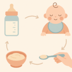 Rotina de refeições para bebê