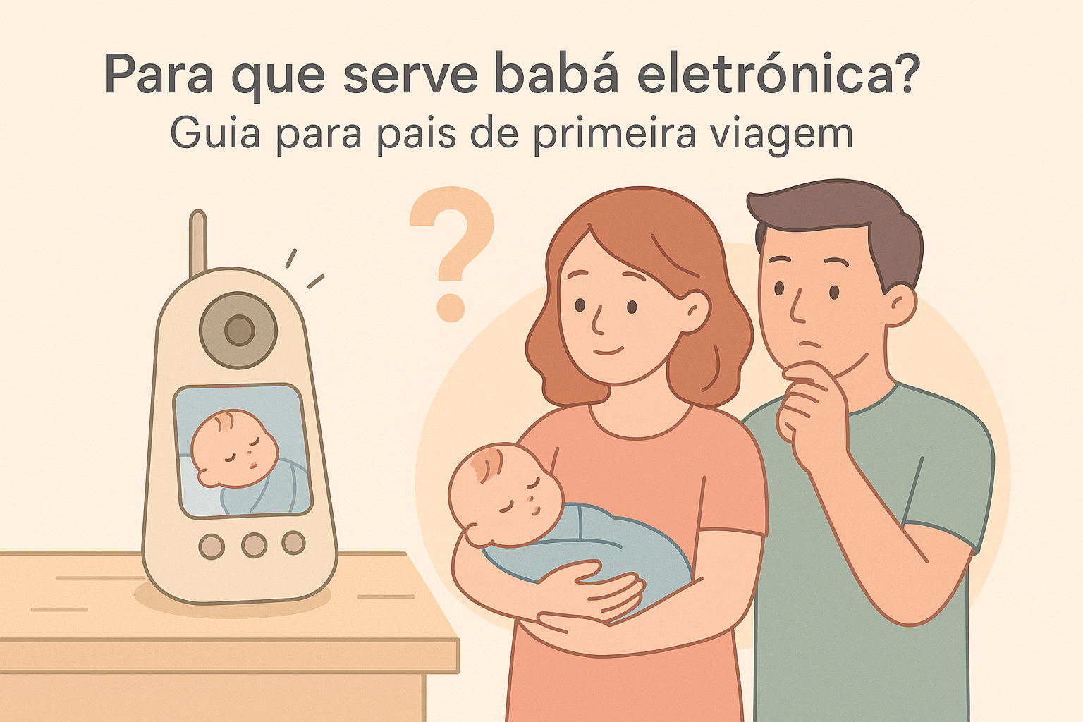 Para que serve babá eletrônica