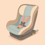 Cadeirinha de carro com ISOFIX