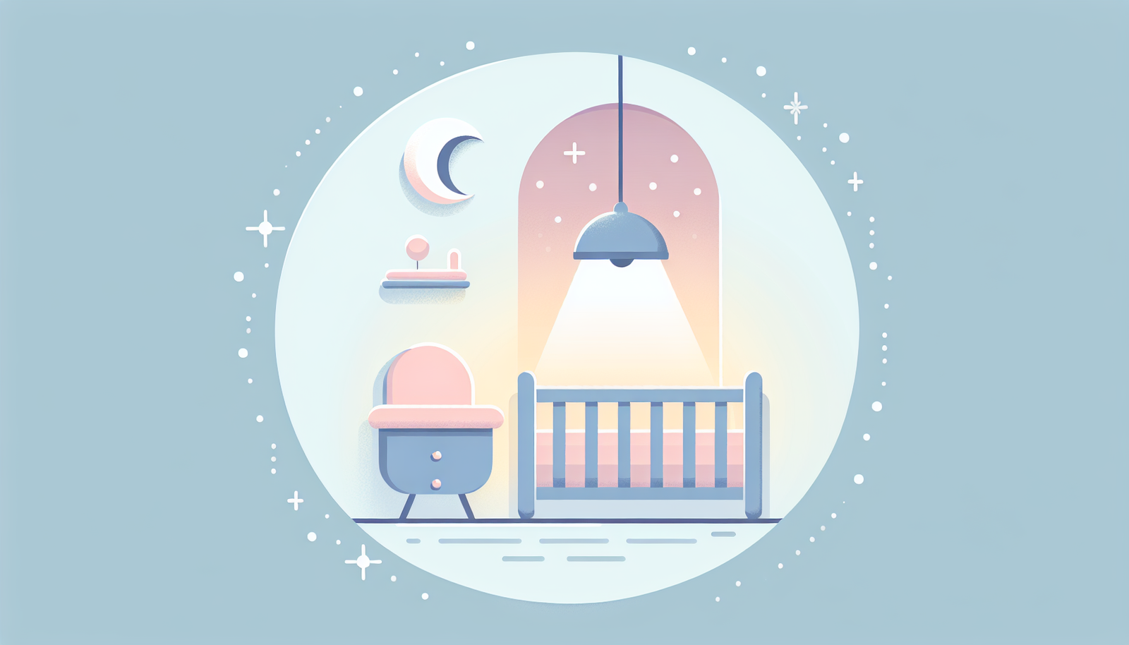 Luz noturna no quarto do bebê: por que usar e como escolher