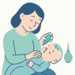 Como limpar nariz do bebê