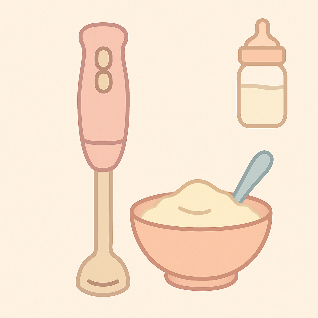 Mixer de Imersão para Papinha de Bebê: Resolve ou Precisa de Processador?