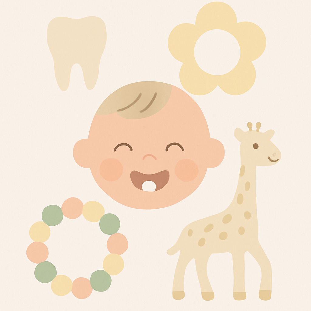 Dor na dentição do bebê