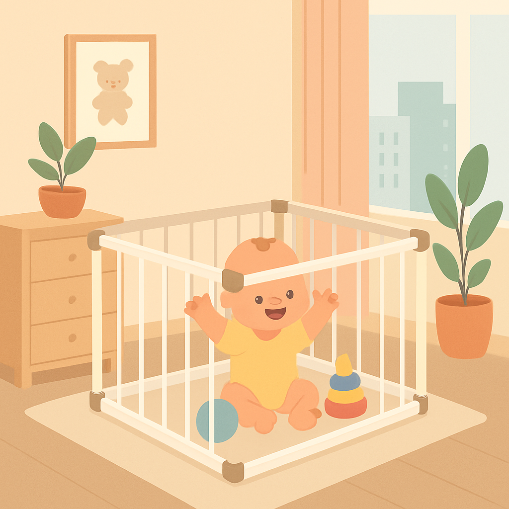 Cercadinho para Bebê em Apartamento: Quando Comprar e Quando Economizar