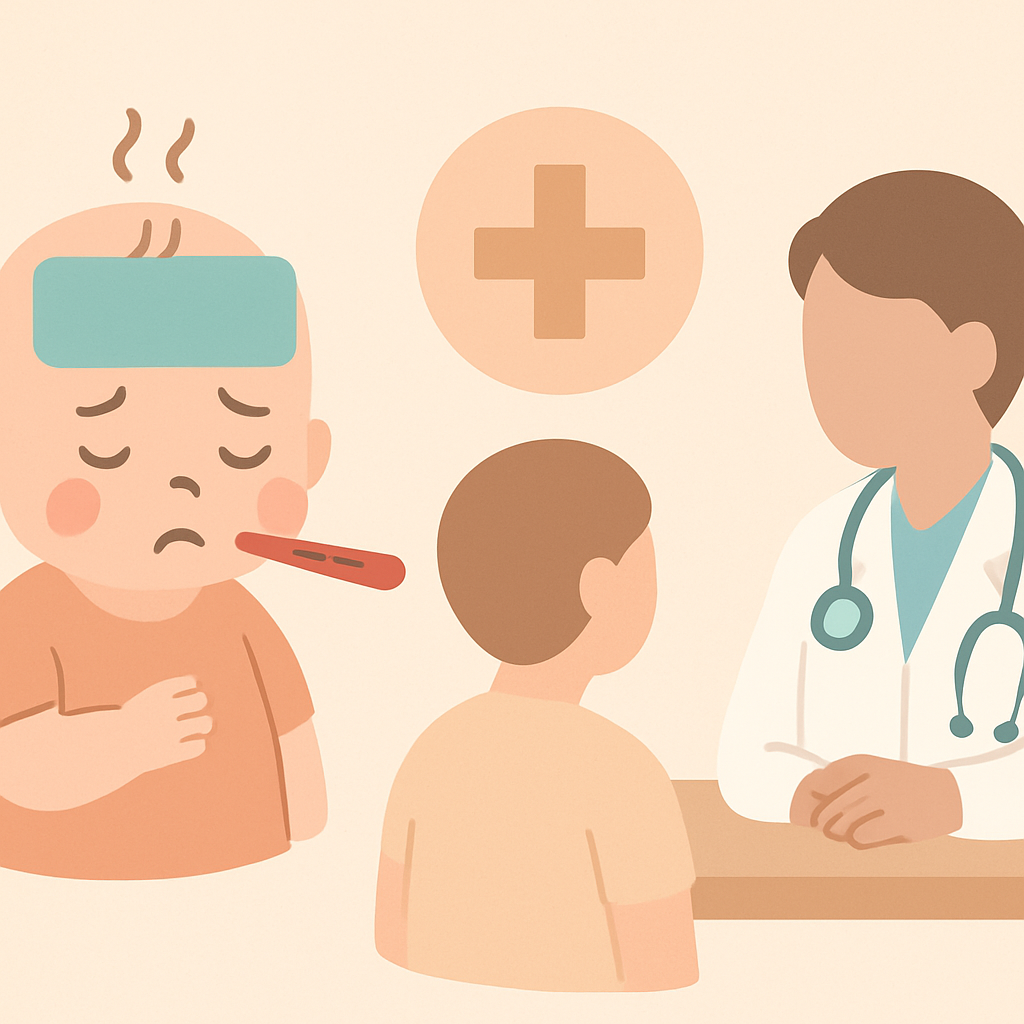 Febre em Bebê: Quando Ir ao Médico e Quando Pode Esperar em Casa